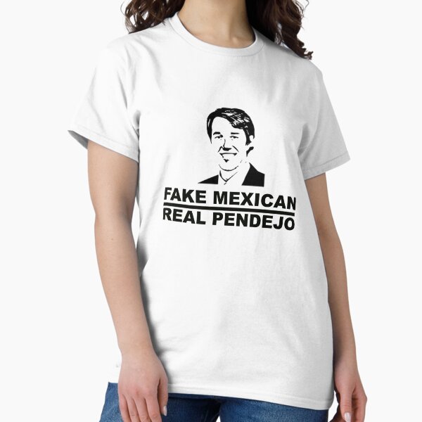 Vista previa del artículo con la obra «Beto- Fake Mexicano Real Pendejo», diseñado y vendido por Scionlifepal.