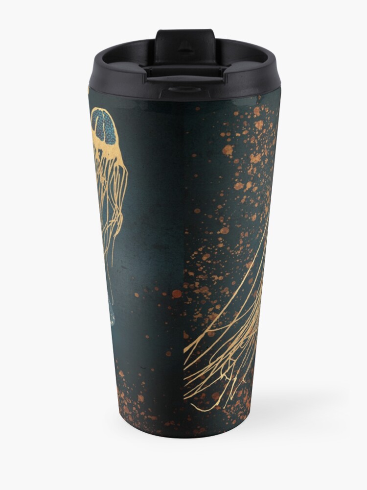 Alternate view of Metallic Jellyfish Travel Mug