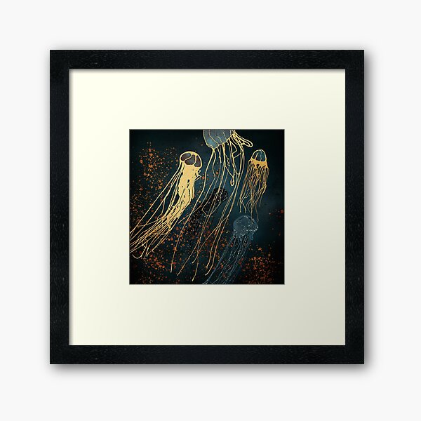 Item preview, Metallic Jellyfish designed and sold by spacefrogdesign.