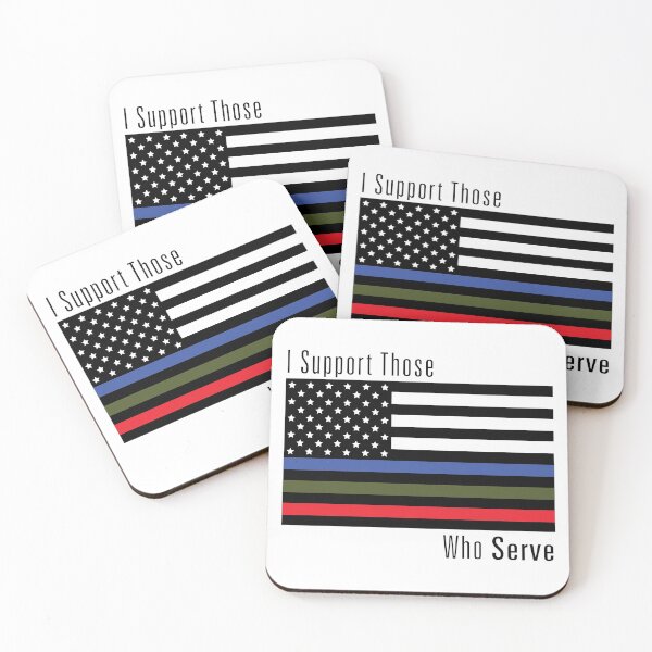 Item preview, I Support Those Who Serve designed and sold by CM-PD.