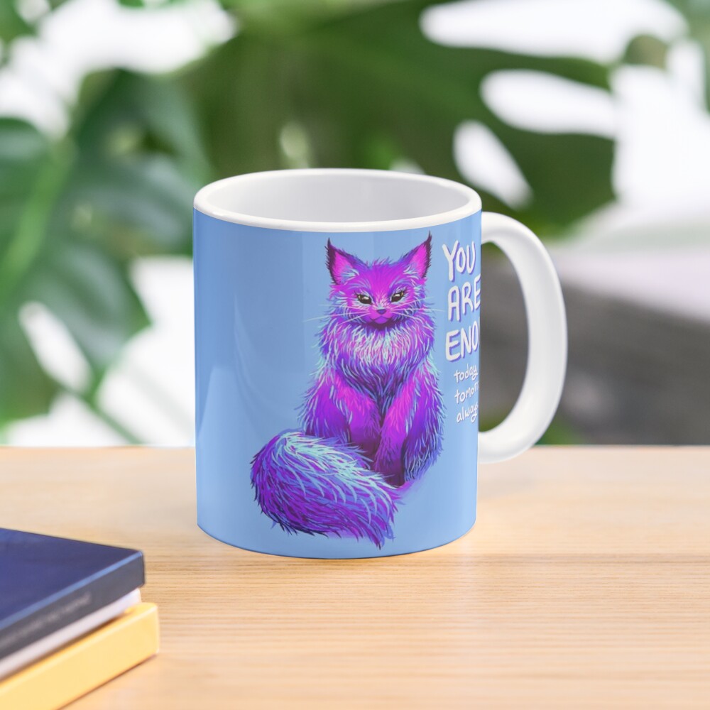 YOU ARE ENOUGH Magical Maine Coon Cat Mug