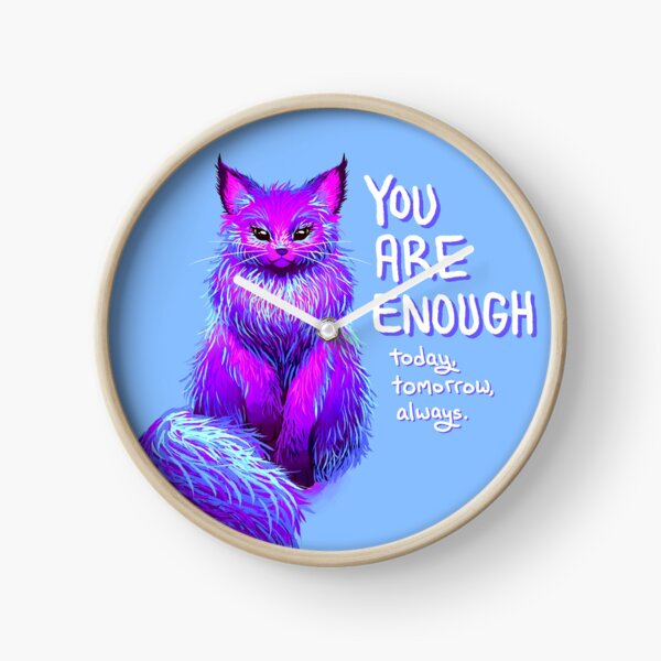 Item preview, YOU ARE ENOUGH Magical Maine Coon Cat designed and sold by thelatestkate.