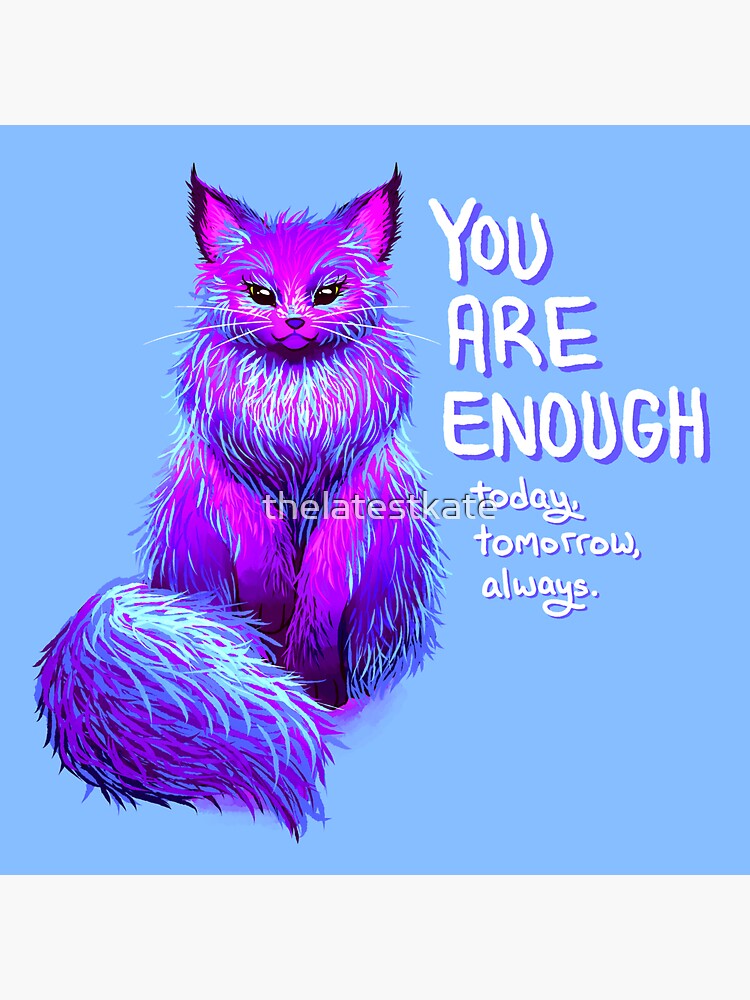 Thumbnail 3 von 3, Magnet, SIE SIND GENUG Magische Maine Coon Cat designt und verkauft von thelatestkate.