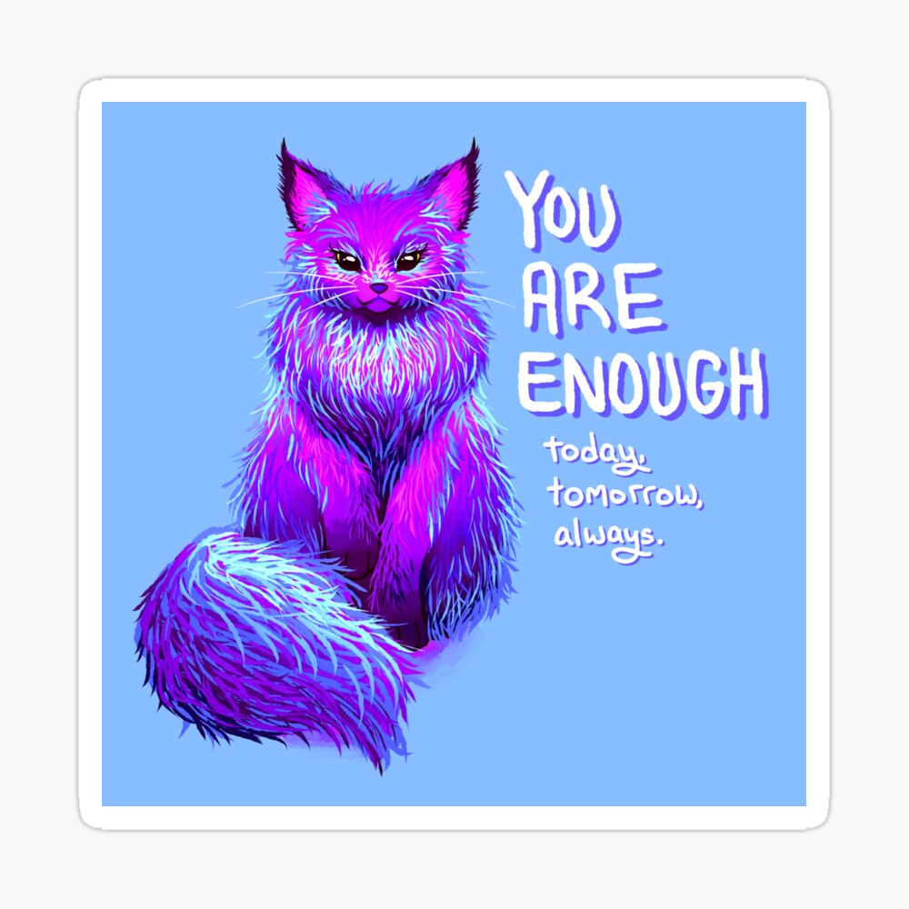 YOU ARE ENOUGH Magical Maine Coon Cat" Photographic Print for by thelatestkate | Redbubble