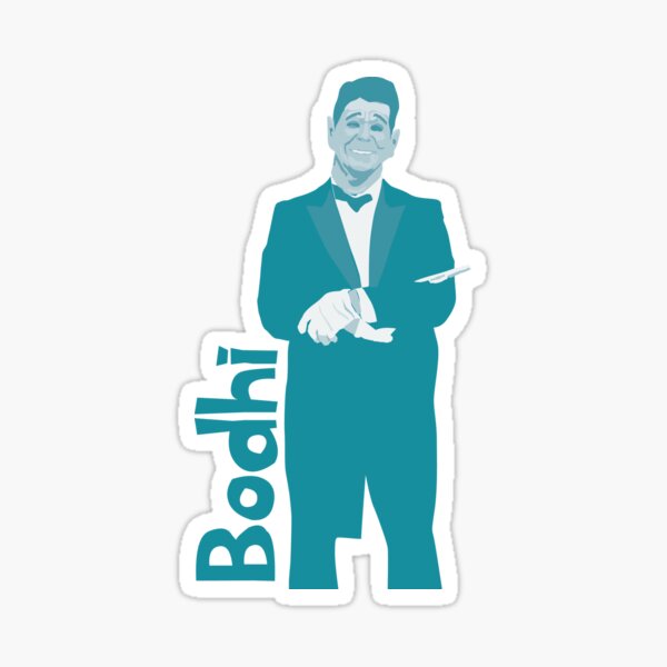 Bodhi - ex president Sticker