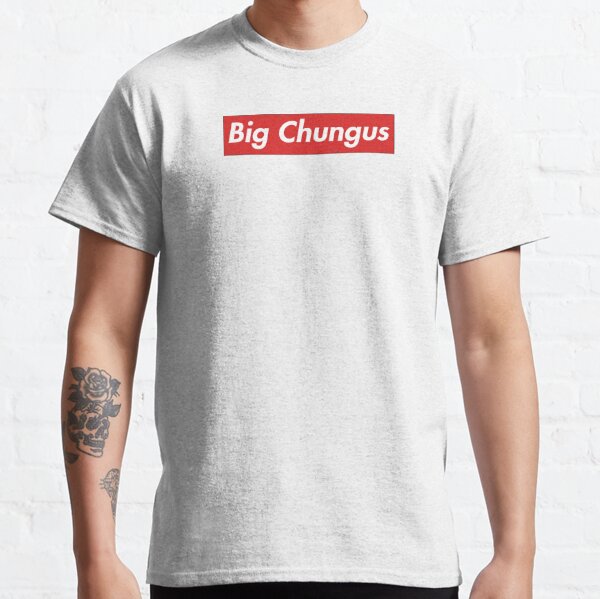 Big Chungus Supreme T Shirts Redbubble - big chungus roblox shirt