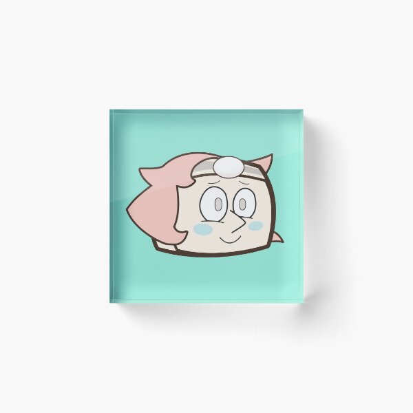 Item preview, Pearl "Crystal Gems" - Steven Universe Boxheadz designed and sold by FIBOXCIO.