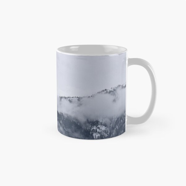Item preview, Foggy Snow Cover Mountain Tops designed and sold by NaturesLostSoul.