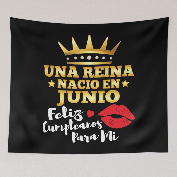 Item preview, Una Reina Nacio En Junio Regalo Cumpleanos June Queen Birthday Gift designed and sold by NUMAcreations.