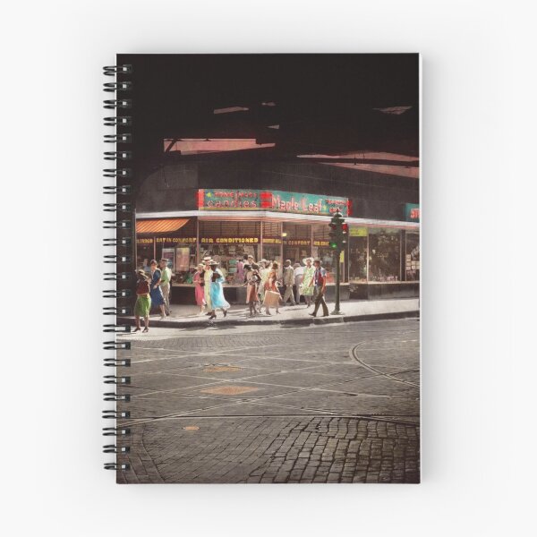 Item preview, City - Chicago IL - Maple leaf restaurant and Candies 1940 designed and sold by Mike Savad Photography.