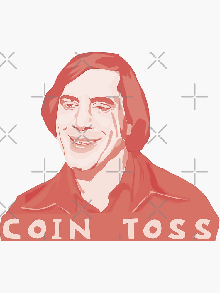 Anton Chigurh - coin toss by mayerarts