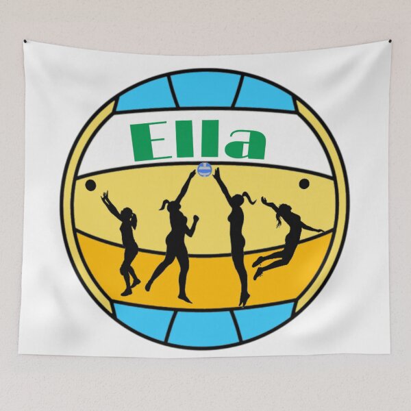 Item preview, Ella loves volleyball designed and sold by Attiva.