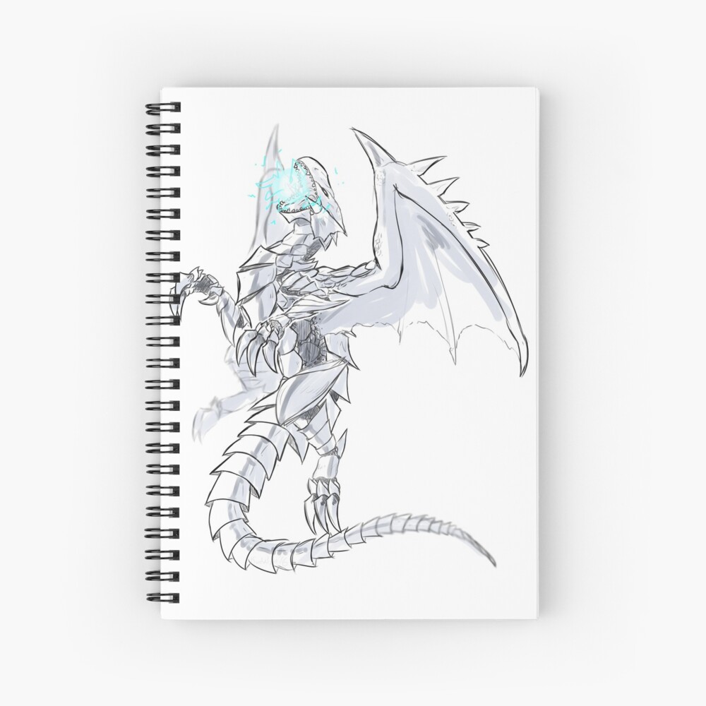 Buruaizu The Metallic Wyvern Spiral Notebook By Kudallyn Redbubble