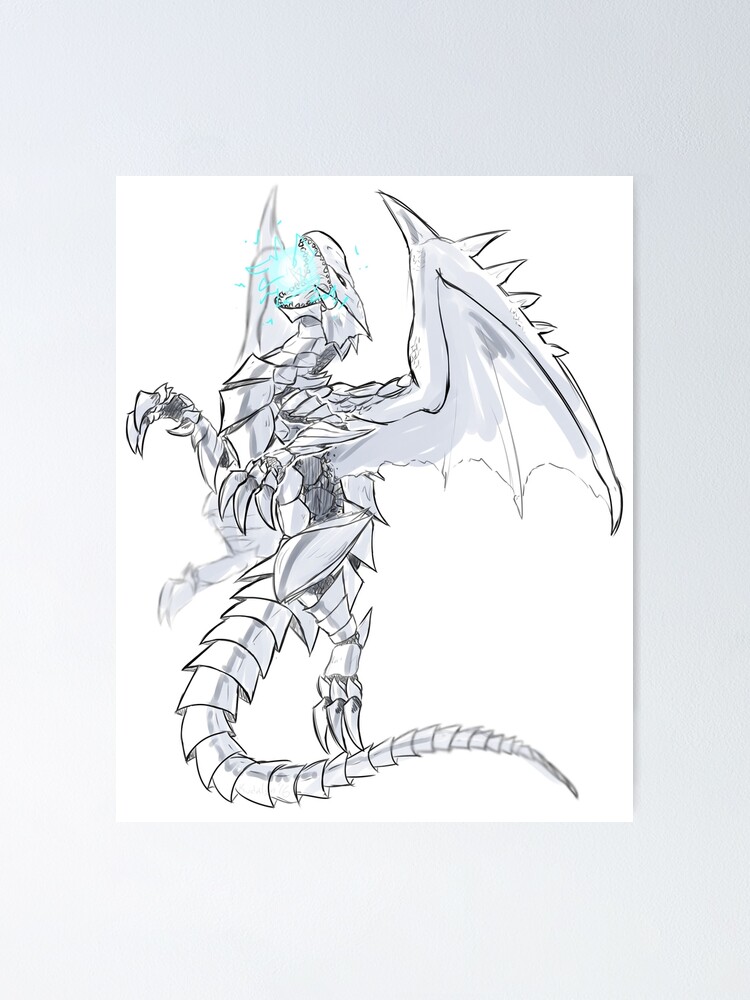 Buruaizu The Metallic Wyvern Poster By Kudallyn Redbubble