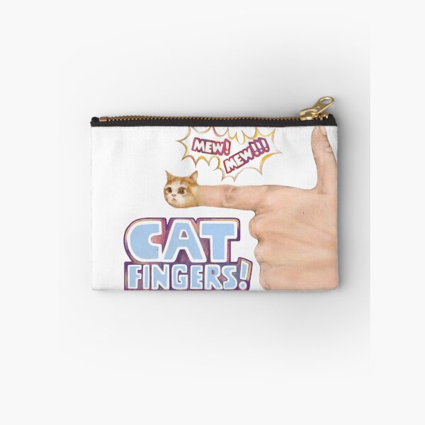 Item preview, Cat fingers with title designed and sold by Lavinia Knight.