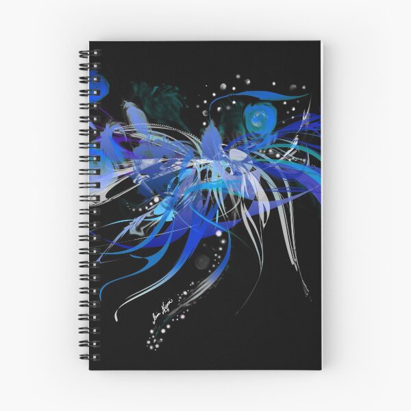 Item preview, Azul sobre negro por mjvision Mia Niemi designed and sold by mjvisiondesign.
