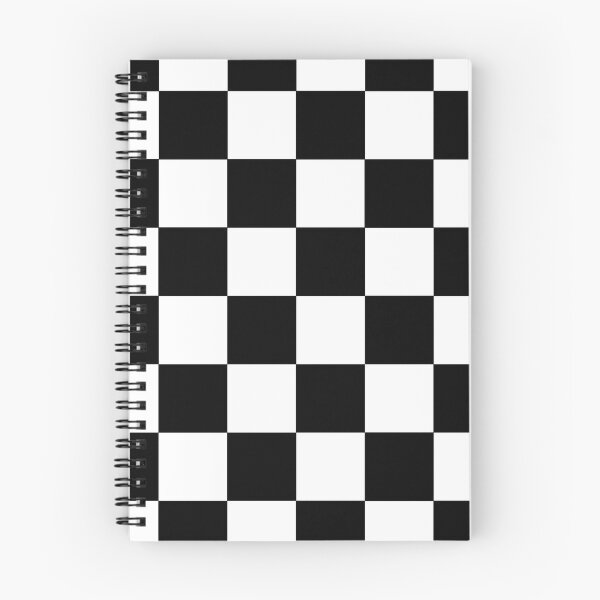 Item preview, Black and white checkerboard pattern designed and sold by ComicCollages.