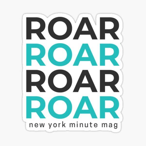 ROAR Sticker