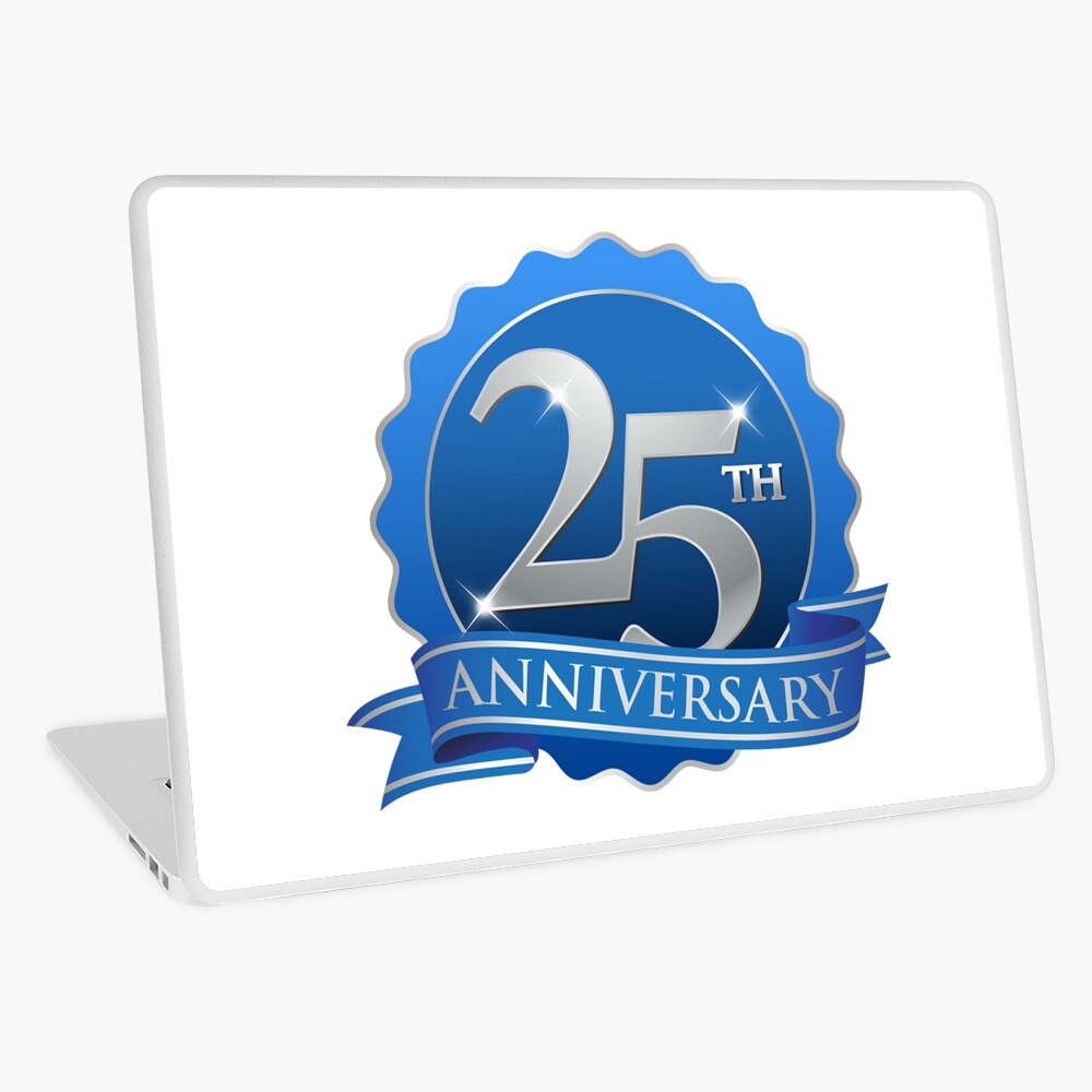 Gold 25th Year Anniversary Emblem Logo With Paddy And Ribbon Vector, 25th  Anniversary, Anniversary, Anniversary Logo PNG and Vector with Transparent  Background for Free Download