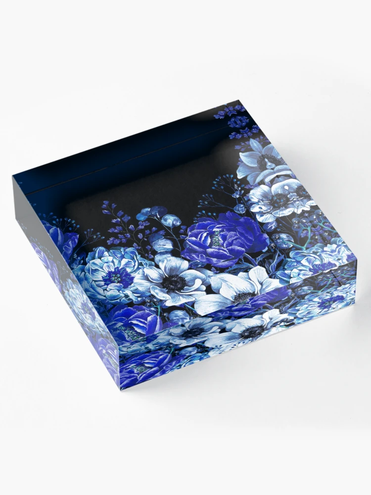 Thumbnail 4 of 5, Acrylic Block, Midnight Blue designed and sold by Mandala Of Life.