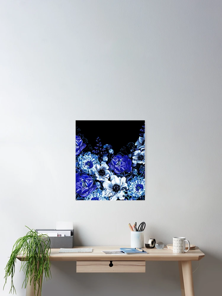 Thumbnail 2 von 3, Poster, Mitternachtsblau designt und verkauft von Mandala Of Life.