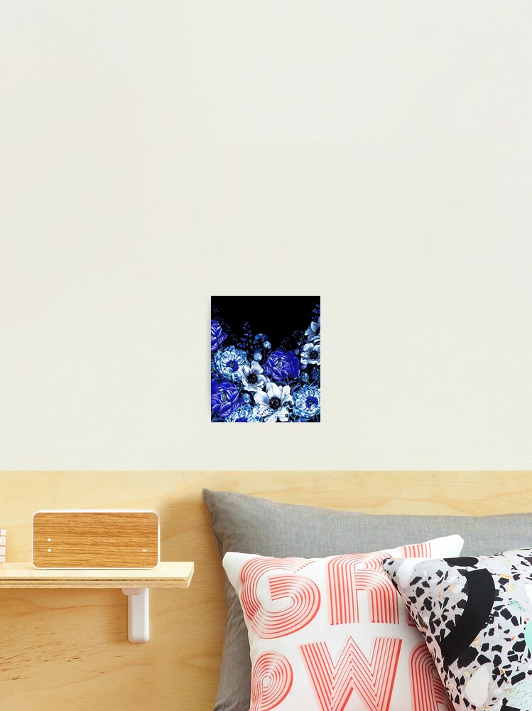 Thumbnail 2 of 3, Photographic Print, Midnight Blue designed and sold by PatternsofLife.