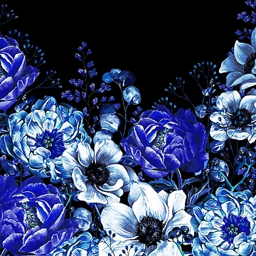 Artwork thumbnail, Midnight Blue by Mandala Of Life
