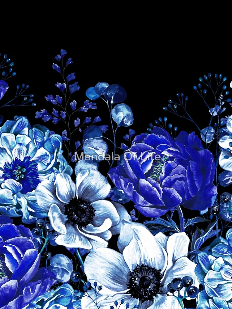 Thumbnail 5 of 5, A-Line Dress, Midnight Blue designed and sold by Mandala Of Life.