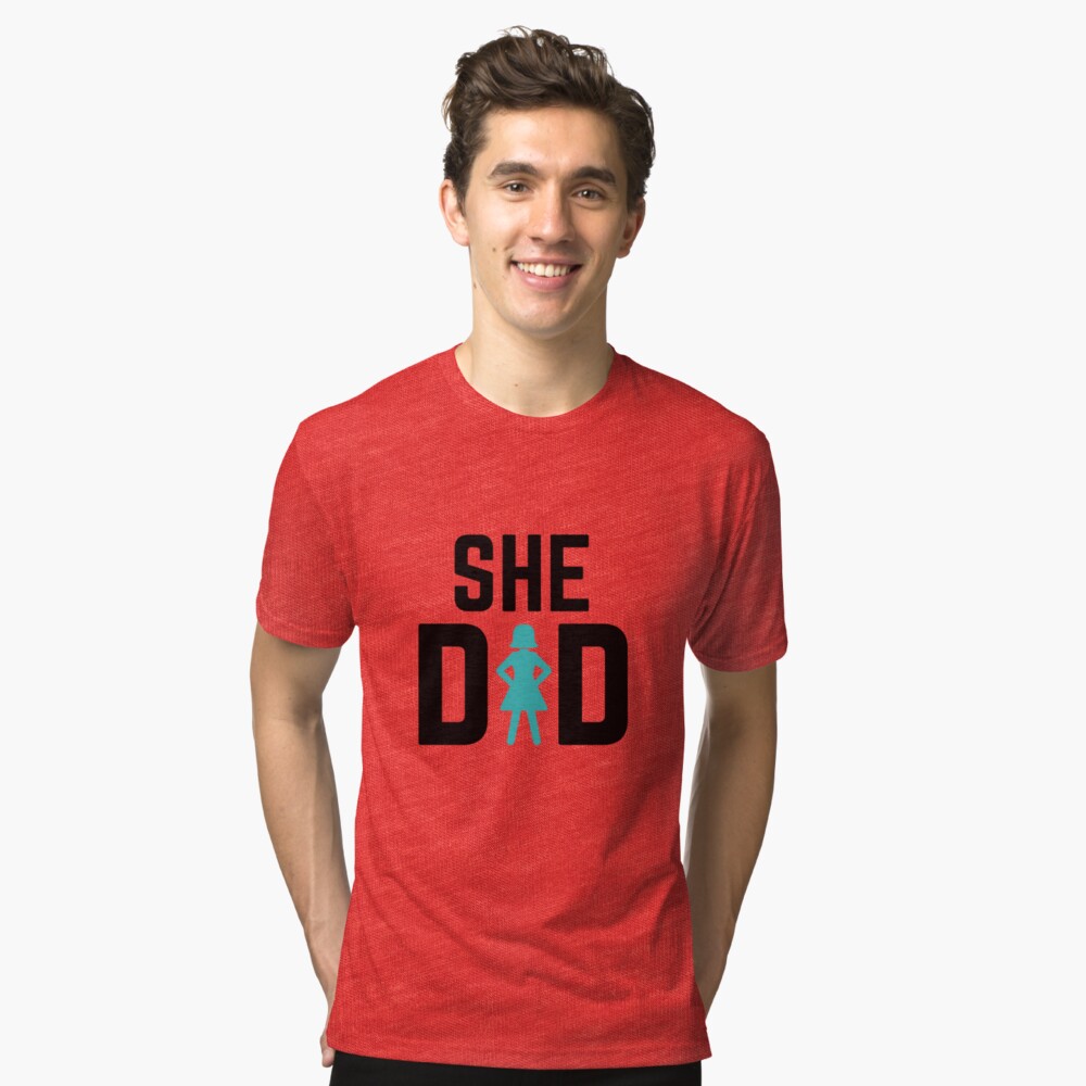 She did Tri-blend T-Shirt