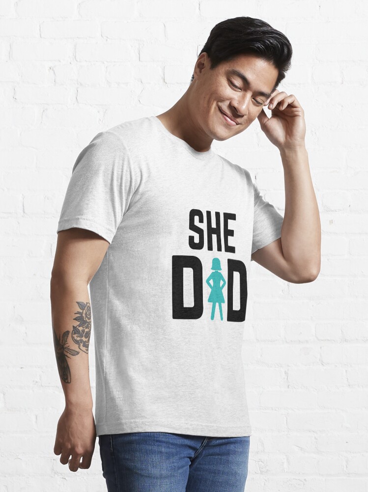 Alternate view of She did Essential T-Shirt