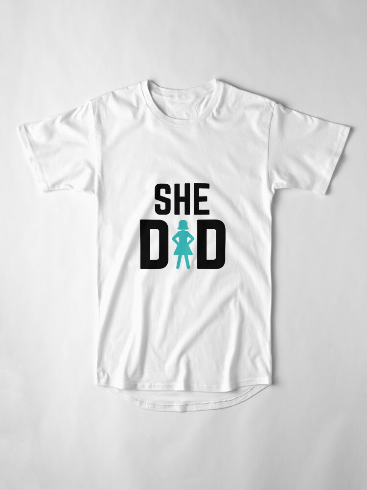 Alternate view of She did Long T-Shirt