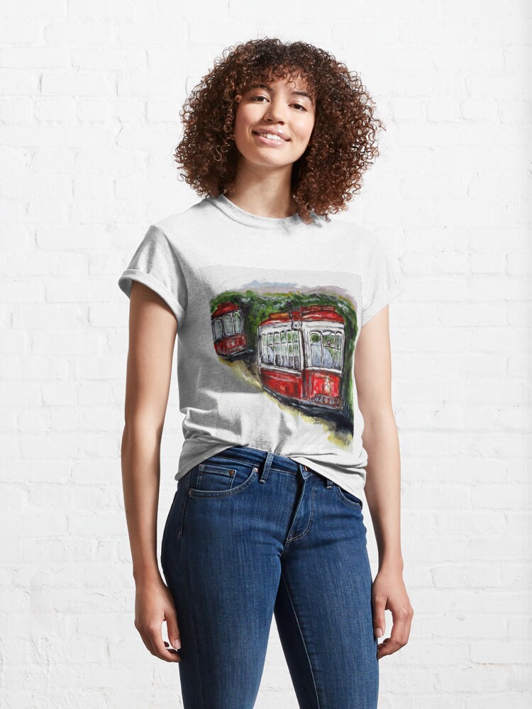 Alternate view of Abandoned Trolley Classic T-Shirt