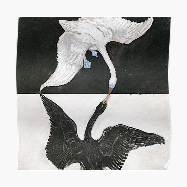 HIlma Af Klint The Swan No. 01 Group IX/SUW Poster