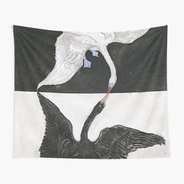 HIlma Af Klint Der Schwan Nr. 01 Gruppe IX / SUW Wandbehang