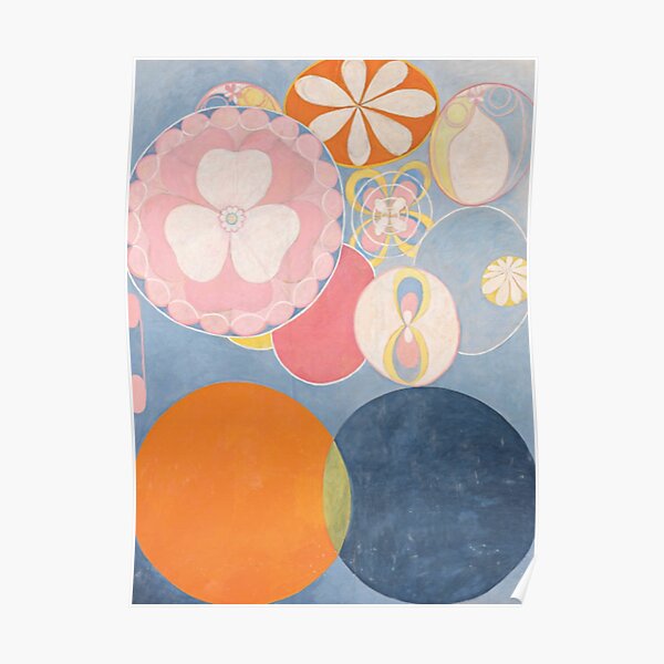 The Ten Biggest No 2 By Hilma Af Klint (FIRST ABSTRACT ARTIST) Poster