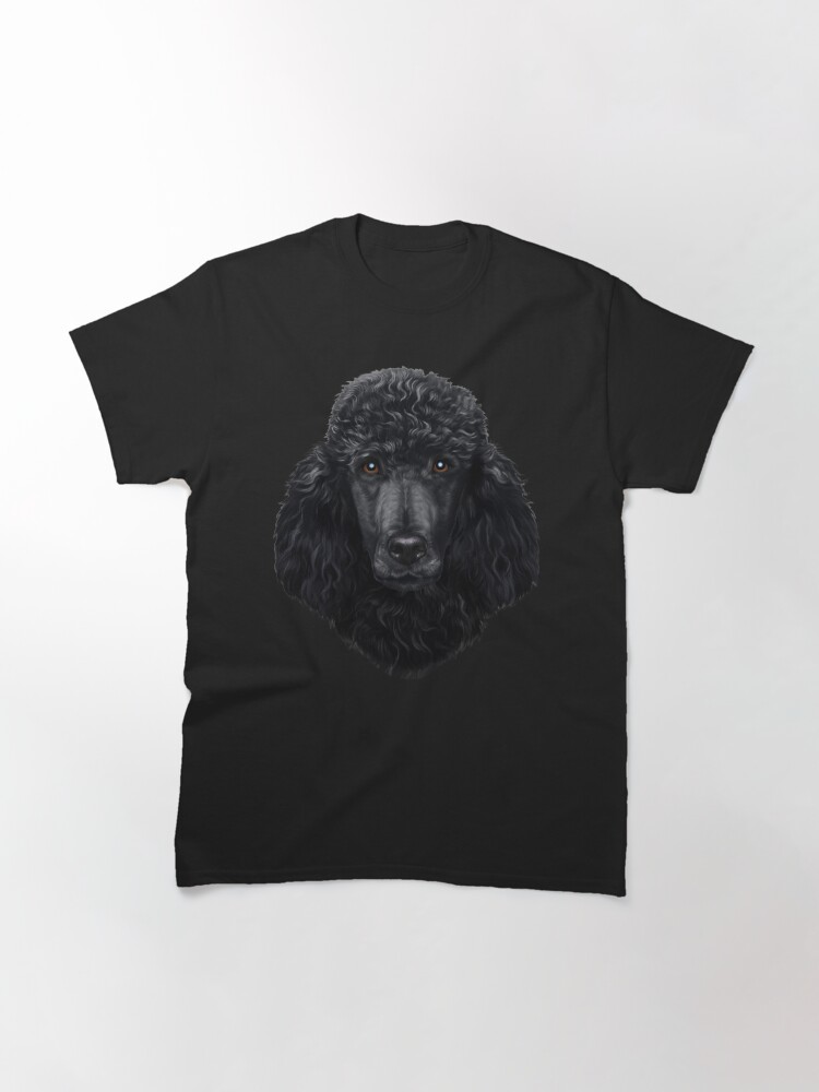 black poodle shirt