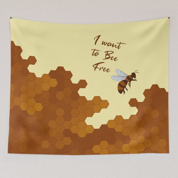 Item preview, I want to be(e) free designed and sold by EmmeBi-graphic.
