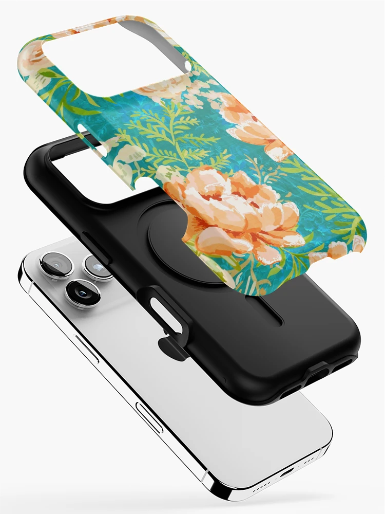 Thumbnail 2 of 4, iPhone Case, Summer Blush designed and sold by Mandala Of Life.