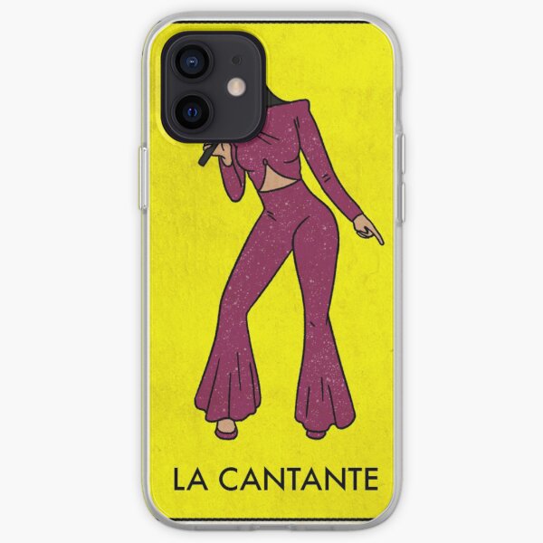 La Cantante Mexican Loteria Bingo Card Themed Tee iPhone Soft Case