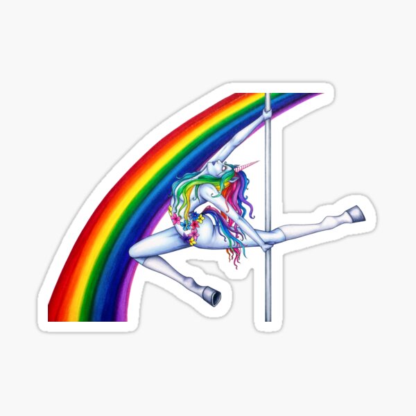 Pole Creatures - Unicorn Sticker