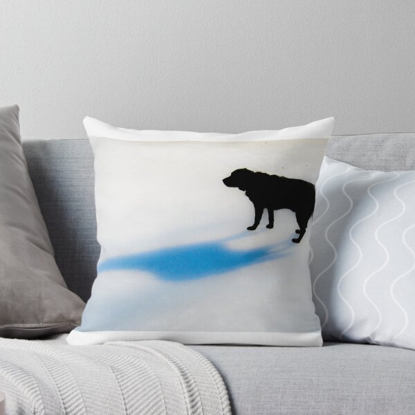 Item preview, Snow Dog With Blue Shadow designed and sold by jsachs99.