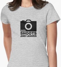 Eats, Shoots & Leaves... Women's Fitted T-Shirt