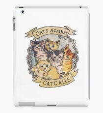 CATS AGAINST CAT CALLS iPad Case/Skin