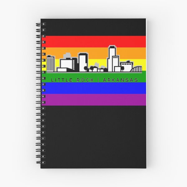 Item preview, Little Rock Gay Pride Shirt - Little Rock LGBT Rainbow Flag Shirt - Little Rock Arkansas Gay Pride designed and sold by Galvanized.