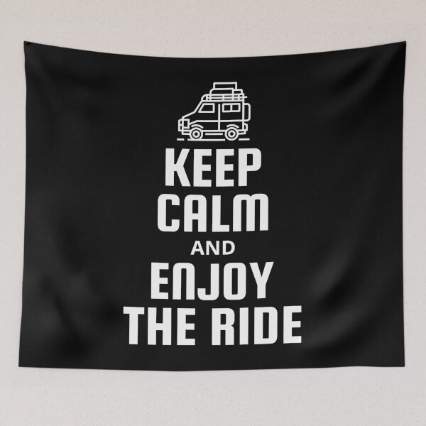 Item preview, Keep Calm and Enjoy the Ride - Roadtrip designed and sold by evlar.