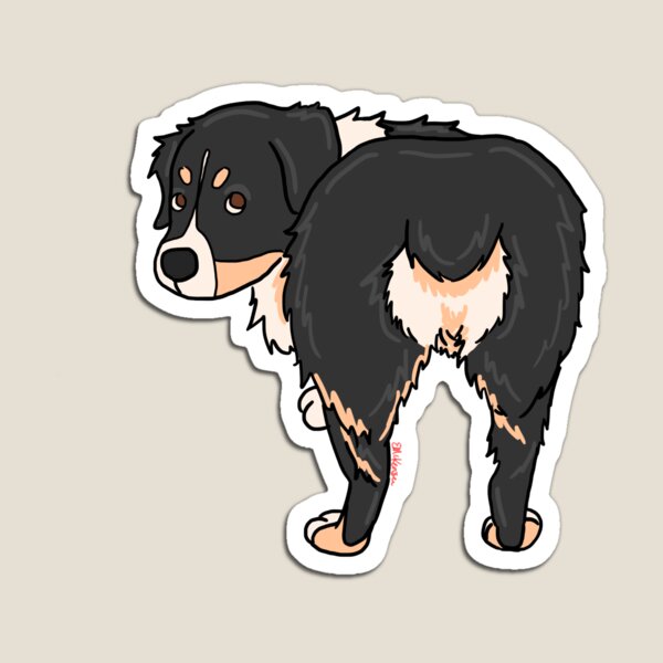 Barkley Butt Magnet