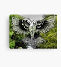 Kowhaiwhai Dove Canvas Print