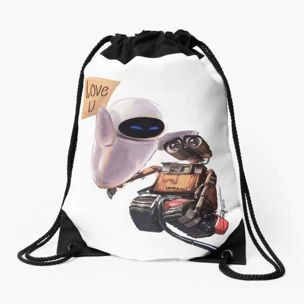 WALL-E & EVE Drawstring Bag