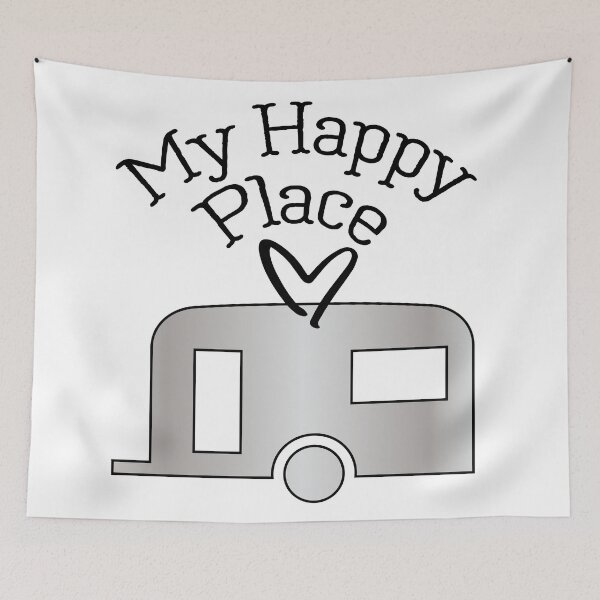 Item preview, My Happy Place (RV Camping) designed and sold by Pamela Walters.