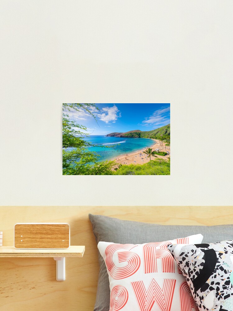 Thumbnail 1 of 3, Photographic Print, Hanauma Bay Hawaii designed and sold by AdrianAlford.